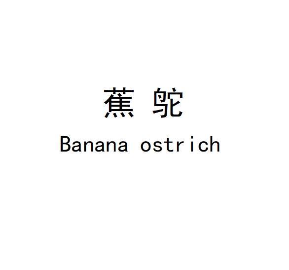 蕉鴕  BANANA OSTRICH